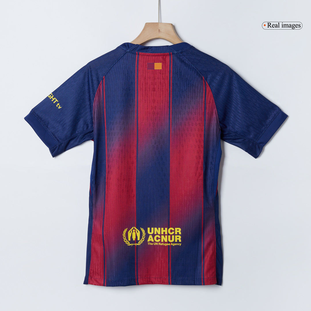 ROONY #19 Barcelona Thuis Spelersversie Voetbalshirt 2025/26 - UCL - Slim Fit
