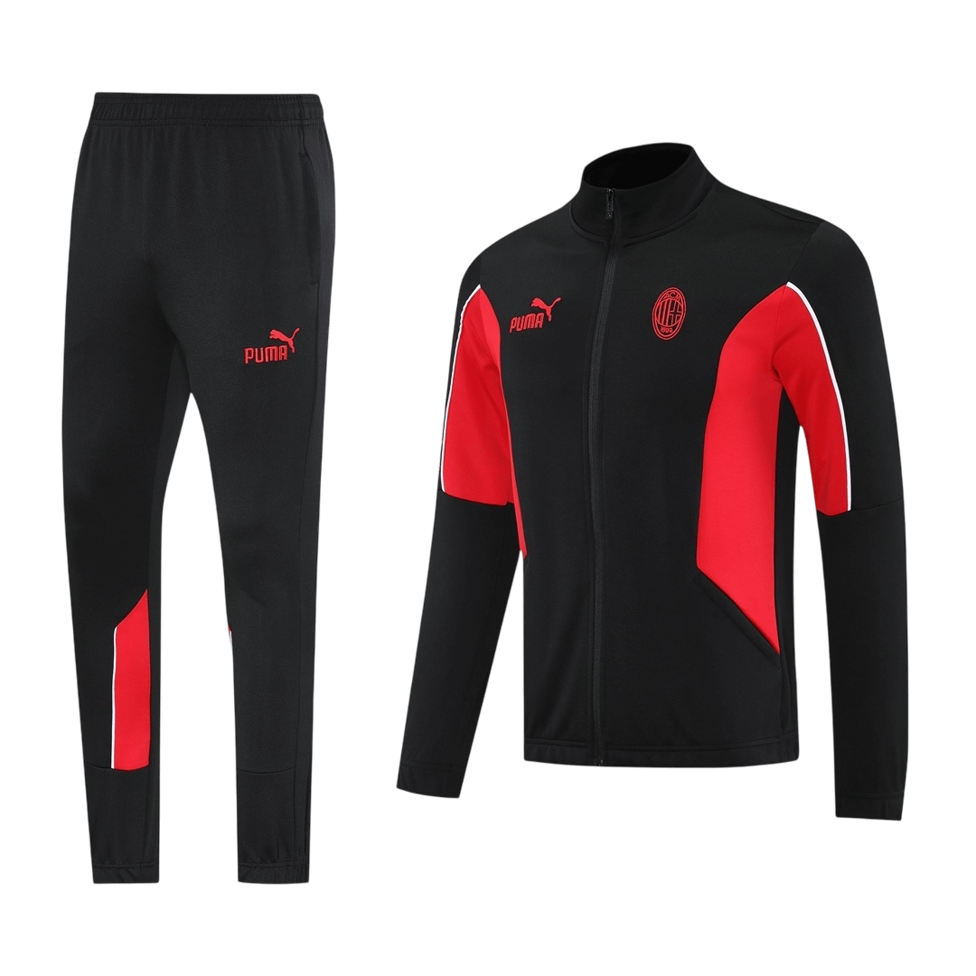 AC Milan Trainingsjack Set(Jas+Broek) 2025/26 Black
