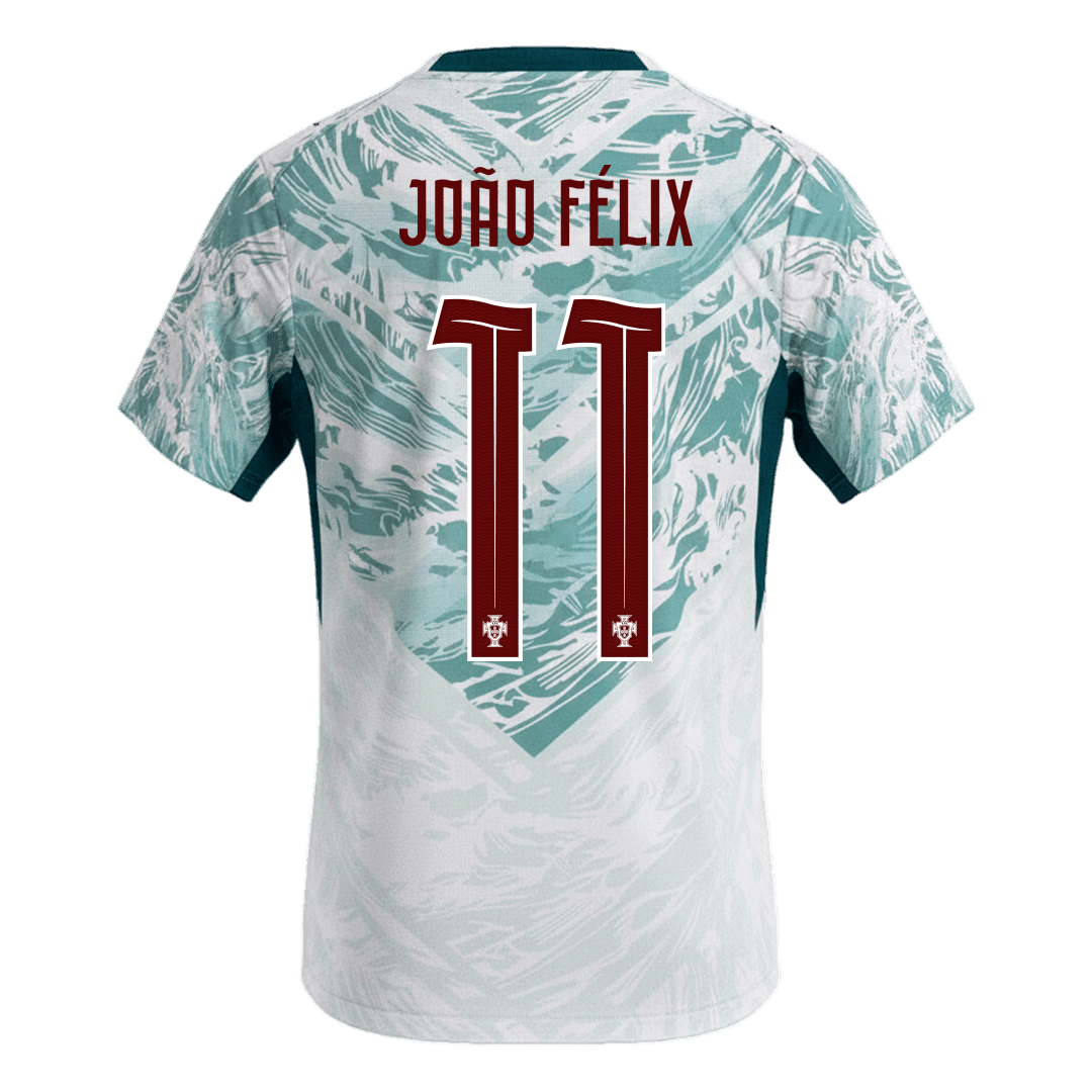 JOÃO FÉLIX #11 Heren Portugal Uit Voetbalshirt WK Voetbal 2026