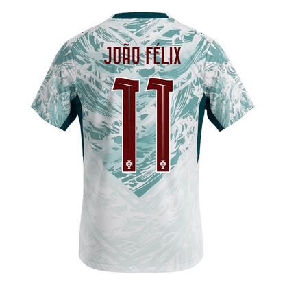 JOÃO FÉLIX #11 Heren Portugal Uit Voetbalshirt WK Voetbal 2026
