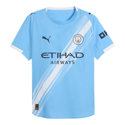 REIJNDERS #4 Manchester City Thuis Spelersversie Voetbalshirt 2025/26 - Slim Fit