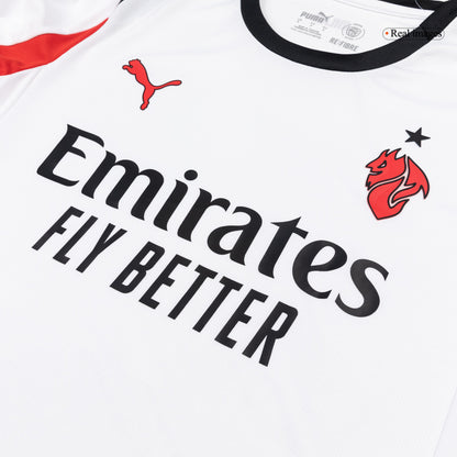 Heren AC Milan Uit Lange Mouwen Voetbalshirt 2025/26