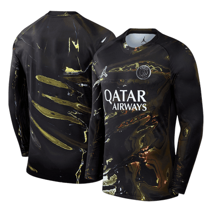 Heren PSG Lange Mouwen Voetbalshirt 2025/26 - achterkant