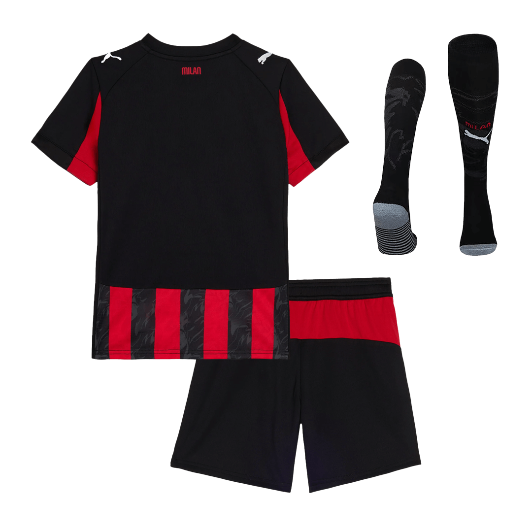 Jeugd AC Milan Thuis Tenue 2025/26