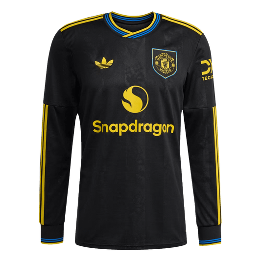 Heren Manchester United Derde Lange Mouwen Voetbalshirt 2025/26