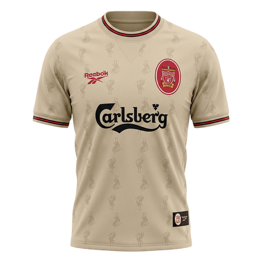 Retro Liverpool Uit Voetbalshirt 1996/97