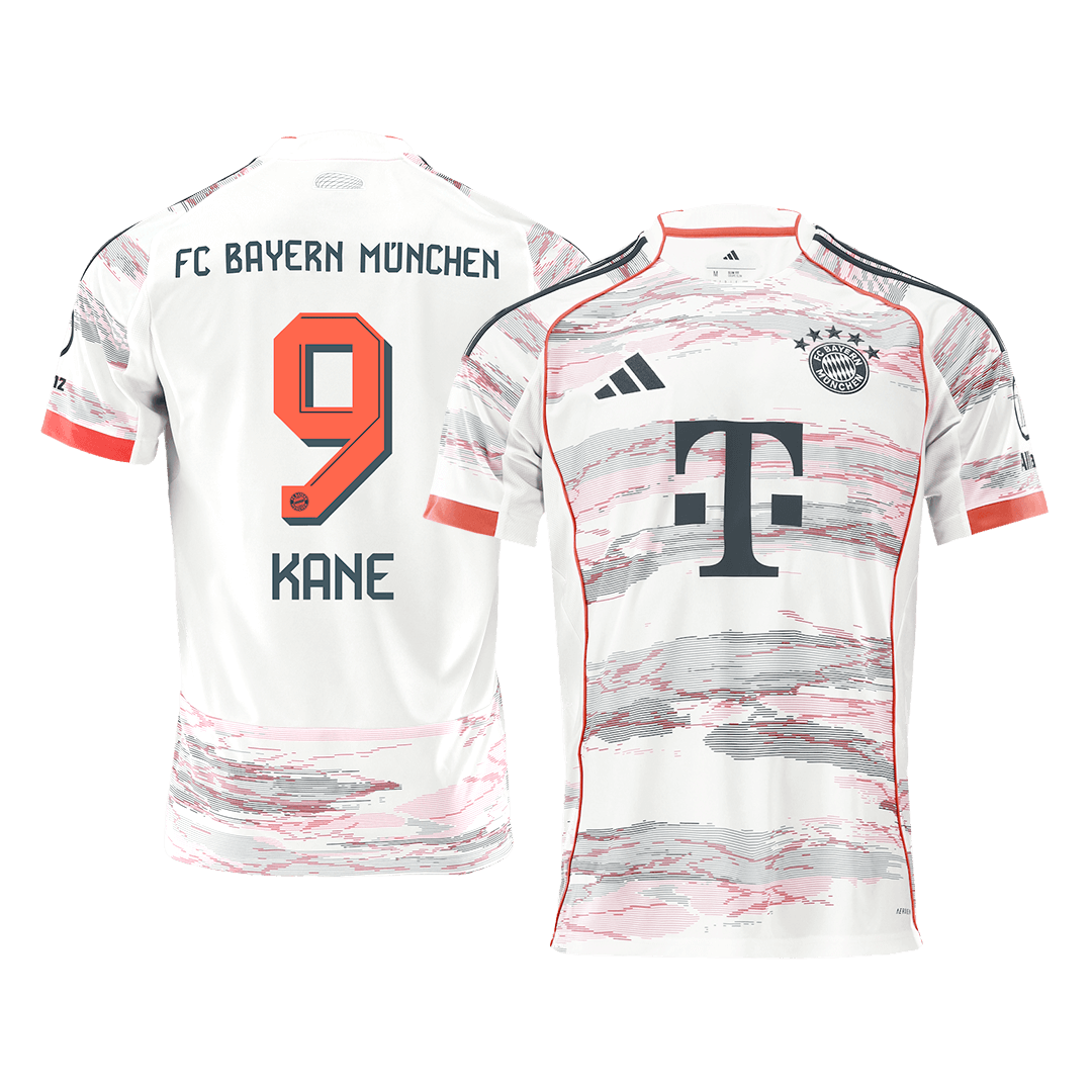 KANE #9 Heren Bayern Munich Uit Voetbalshirt 2025/26