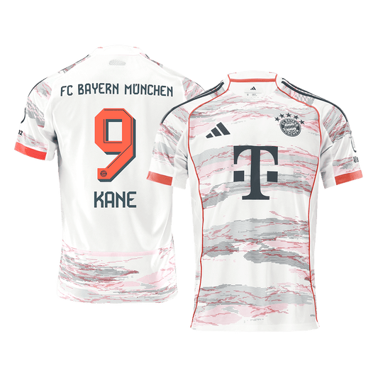 KANE #9 Heren Bayern Munich Uit Voetbalshirt 2025/26
