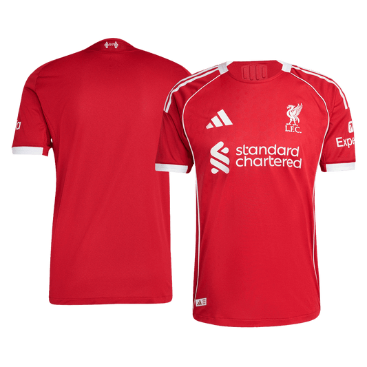 Liverpool Thuis Spelersversie Voetbalshirt 2025/26 - Slim Fit