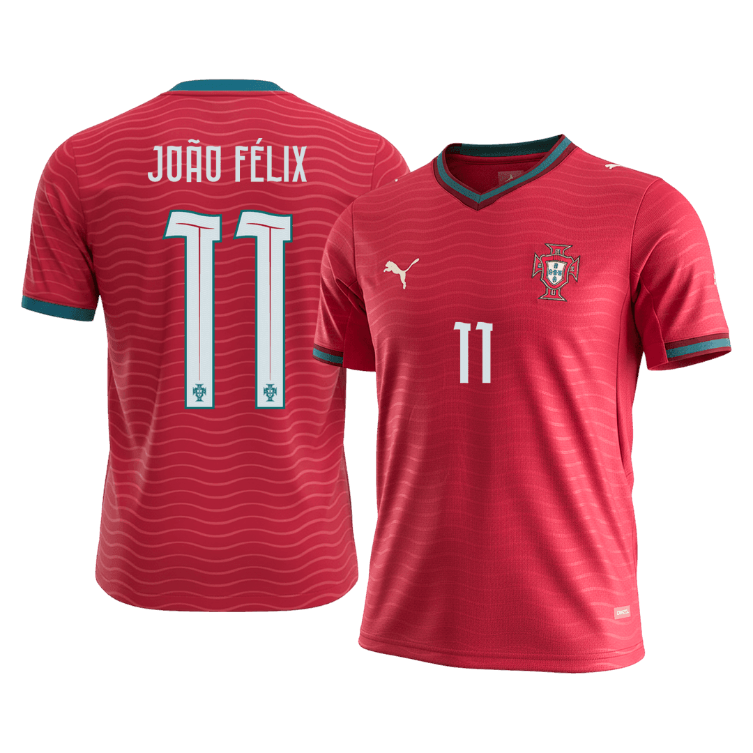 JOÃO FÉLIX #11 Heren Portugal Thuis Voetbalshirt 2026 [PREMIUM]