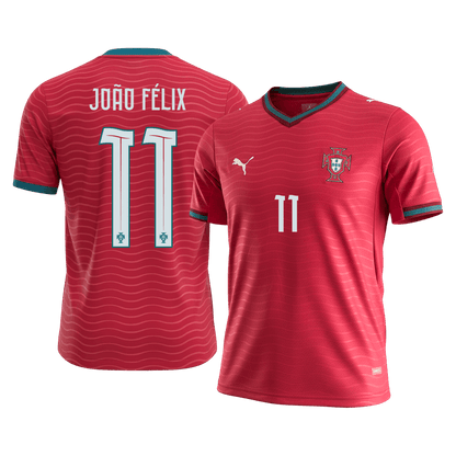 JOÃO FÉLIX #11 Heren Portugal Thuis Voetbalshirt 2026 [PREMIUM]