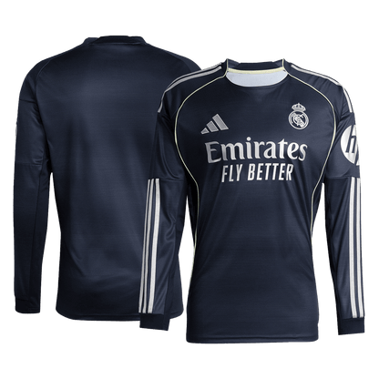 Heren Real Madrid Uit Lange Mouwen Voetbalshirt 2025/26