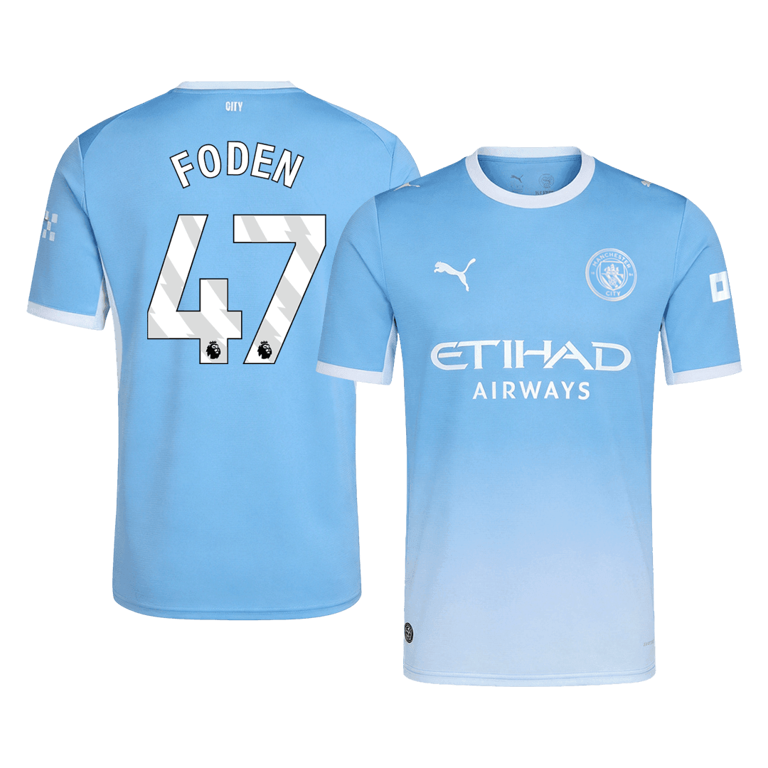 FODEN #47 Heren Manchester City Thuis Voetbalshirt 2026/27