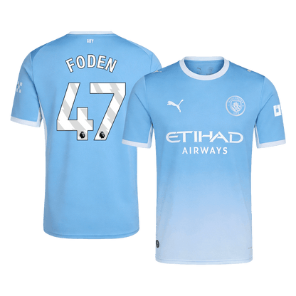 FODEN #47 Heren Manchester City Thuis Voetbalshirt 2026/27