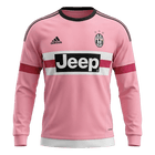 Retro Juventus Uit Lange Mouwen Voetbalshirt 2015/16