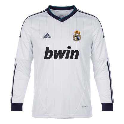 Retro Real Madrid Thuis Lange Mouwen Voetbalshirt 2012/13