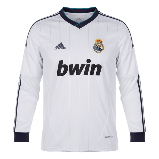 Retro Real Madrid Thuis Lange Mouwen Voetbalshirt 2012/13