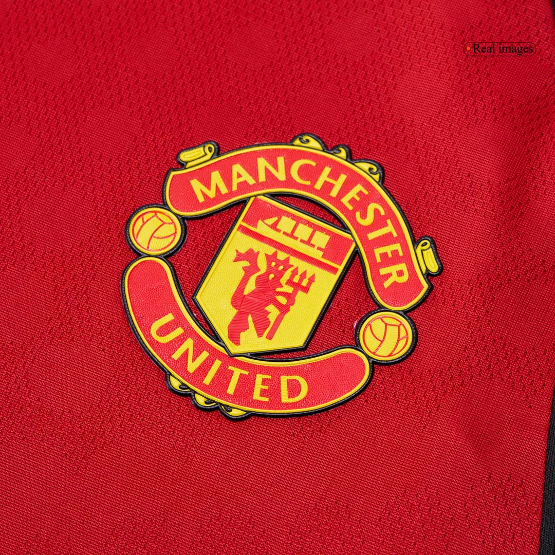 ŠEŠKO #30 Manchester United Thuis Spelersversie Voetbalshirt 2025/26 - Slim Fit