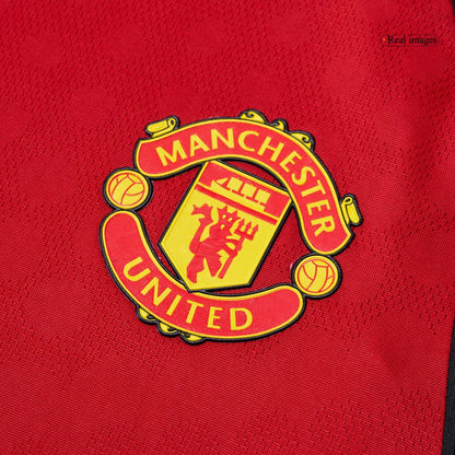 B.FERNANDES #8 Manchester United Thuis Spelersversie Voetbalshirt 2025/26 - Slim Fit