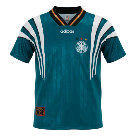 Retro Germany Uit Voetbalshirt 1996/97