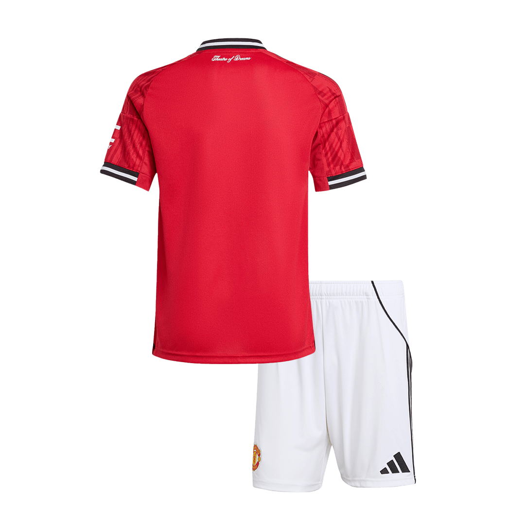 Jeugd Manchester United Thuis Tenue 2025/26