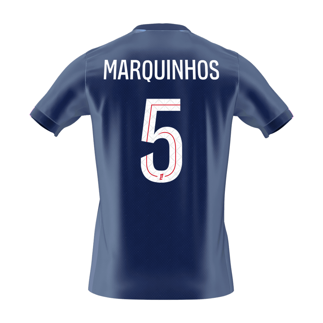 MARQUINHOS #5 Heren PSG Thuis Voetbalshirt 2025/26 [PREMIUM]