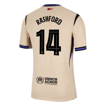 RASHFORD #14 Barcelona Uit Spelersversie Voetbalshirt 2025/26 - Slim Fit