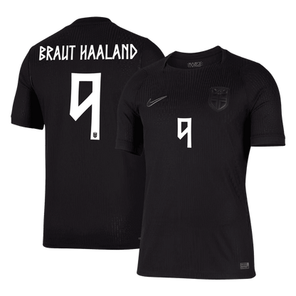 BRAUT HAALAND #9 Noorwegen Spelersversie Uitshirt WK Voetbal 2026 - slim fit