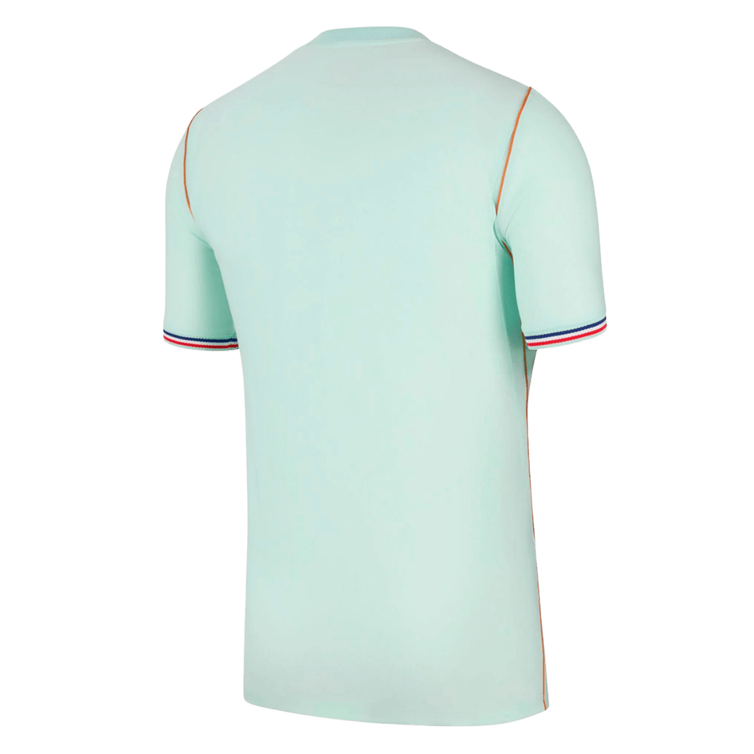 Heren France Uit Voetbalshirt WK Voetbal 2026 - voorkant