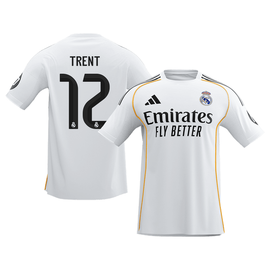 TRENT #12 Heren Real Madrid Thuis Voetbalshirt 2025/26 [PREMIUM]