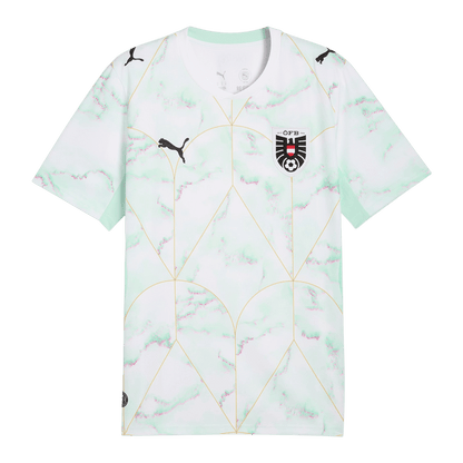 Heren Austria Uit Voetbalshirt WK Voetbal 2026 - voorkant