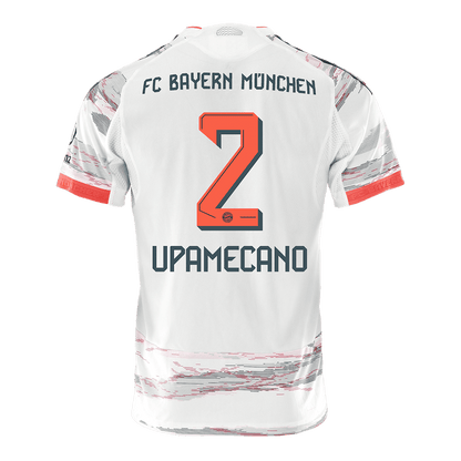 UPAMECANO #2 Bayern Munich Uit Spelersversie Voetbalshirt 2025/26 - Slim Fit