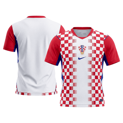 Heren Croatia Thuis Voetbalshirt WK Voetbal 2026 - zijkant