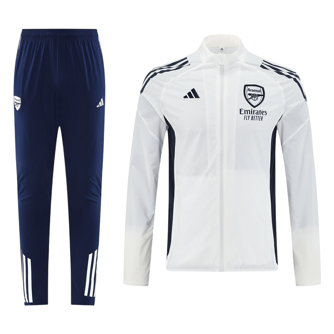 Arsenal Trainingsjack Set(top+broek) 2025/26 White