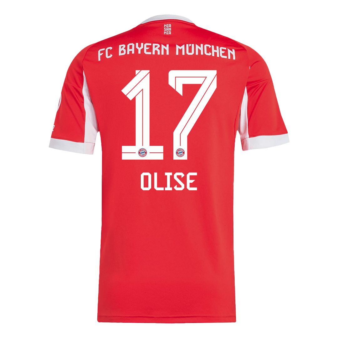 OLISE #17 Heren Bayern Munich Thuis Voetbalshirt 2025/26 [PREMIUM]