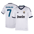RONALDO #7 Retro Real Madrid Thuis Voetbalshirt 2012/13