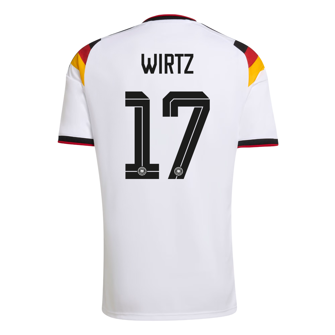 WIRTZ #17 Heren Germany Thuis Voetbalshirt 2026