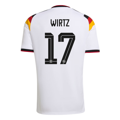 WIRTZ #17 Heren Germany Thuis Voetbalshirt 2026
