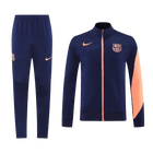 Barcelona Trainingsjack Set(Jas+Broek) 2025/26 Navy&Orange