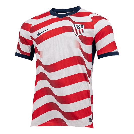 USA Thuis Spelersversie Voetbalshirt WK Voetbal 2026 - Slim Fit - voorkant