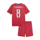 B. FERNANDES #8 Jeugd Portugal Thuis Tenue 2026 [PREMIUM]