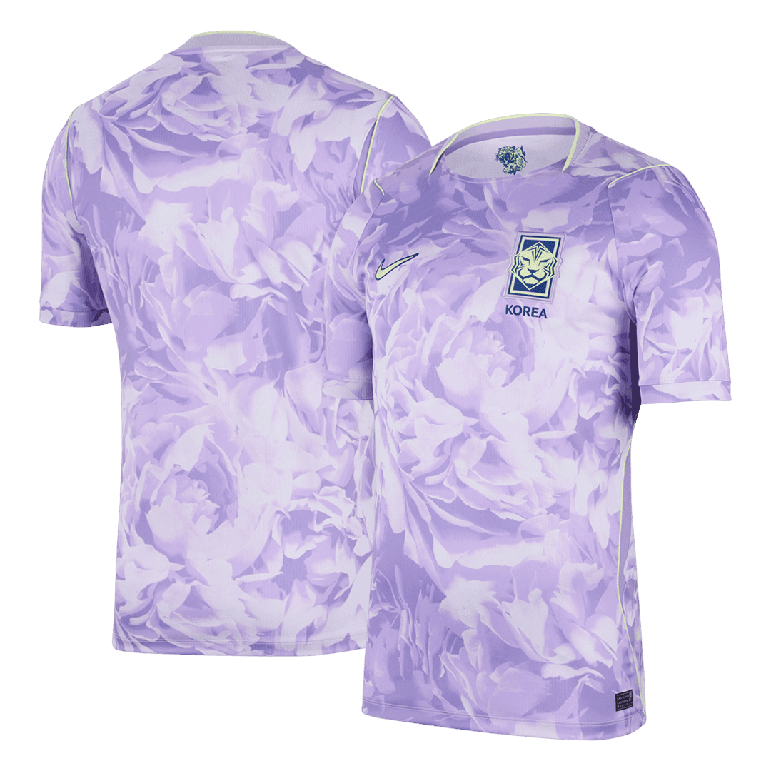 Heren South Korea Uit Voetbalshirt WK Voetbal 2026 - achterkant