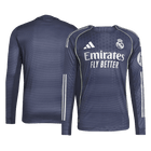 Maillot extérieur Real Madrid, manches longues, coupe ajustée, saison 2025/26 - Version joueur