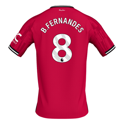 B.FERNANDES #8 Heren Manchester United Thuis Voetbalshirt 2025/26 [PREMIUM]