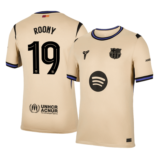 ROONY #19 Heren Barcelona Uit Voetbalshirt 2025/26 - UCL