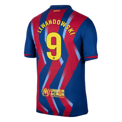 LEWANDOWSKI #9 Heren Barcelona Vierde Uitshirt Voetbalshirt 2025/26