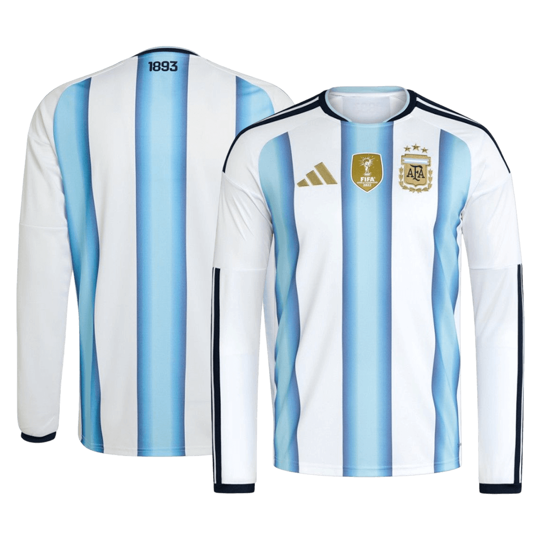 Heren Argentina Thuis Lange Mouwen Voetbalshirt 2026
