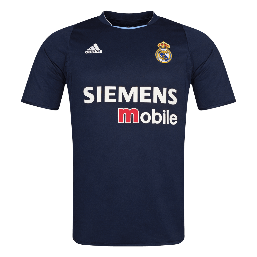 Retro Real Madrid Uit Voetbalshirt 2003/04 - voorkant