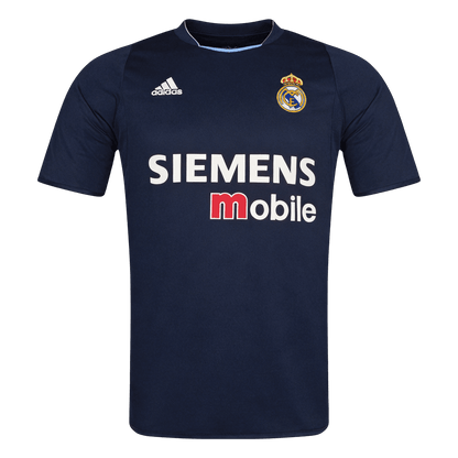 Retro Real Madrid Uit Voetbalshirt 2003/04 - voorkant