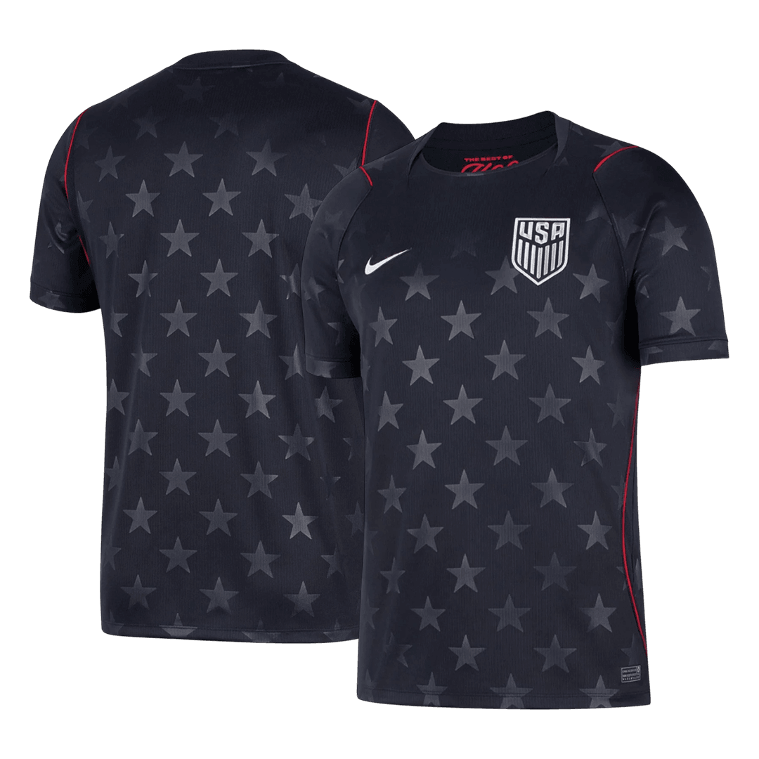 Heren USA Uit Voetbalshirt WK Voetbal 2026 - achterkant